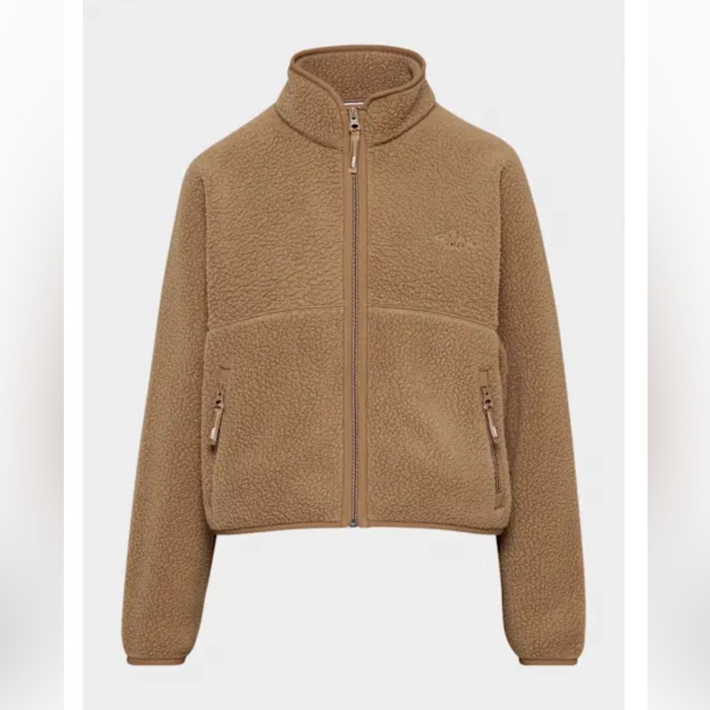 Aritzia Polartec Thermal pro Mockneck Zip-Up color Saville